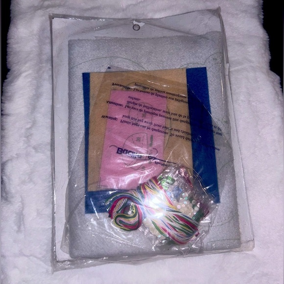 50%off w♥️ Bucilla Felt Stocking Kit “Holly Jolly Santa" Christmas Craft 83661 - Picture 3 of 4